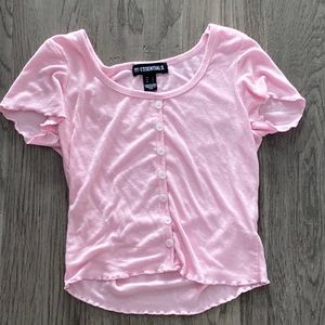 Urban Planet Pink buttoned shirt.